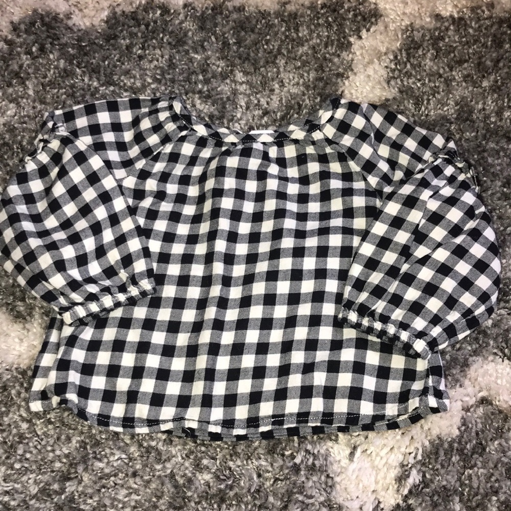 4/$20 Baby Gap Gingham Cotton blouse